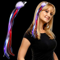 Light Up Red, White & Blue Diva Hair Clip